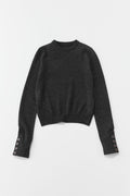 Long sleeve knit（Dark Grey）