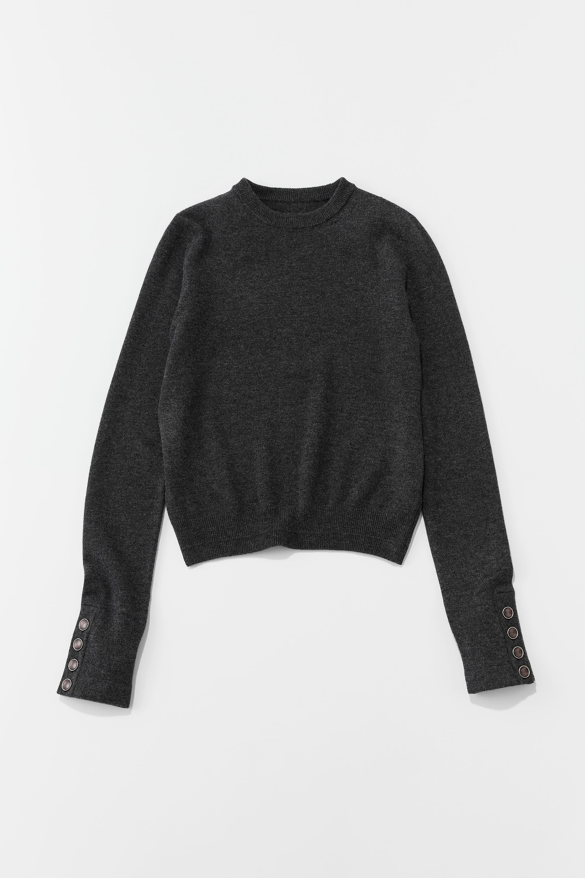 Long sleeve knit（Dark Grey）