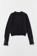 Long Sleeve knit（Navy）