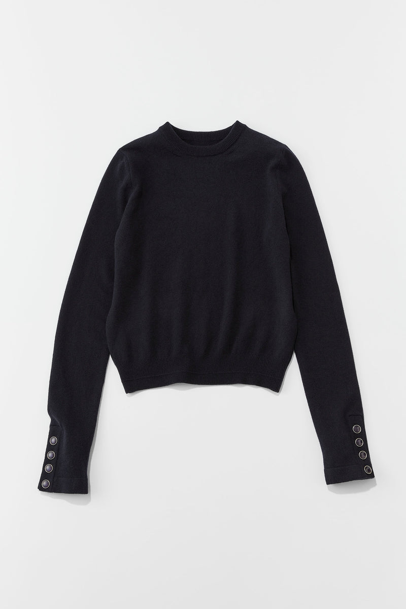 【PRE ORDER】Long Sleeve knit（Navy）