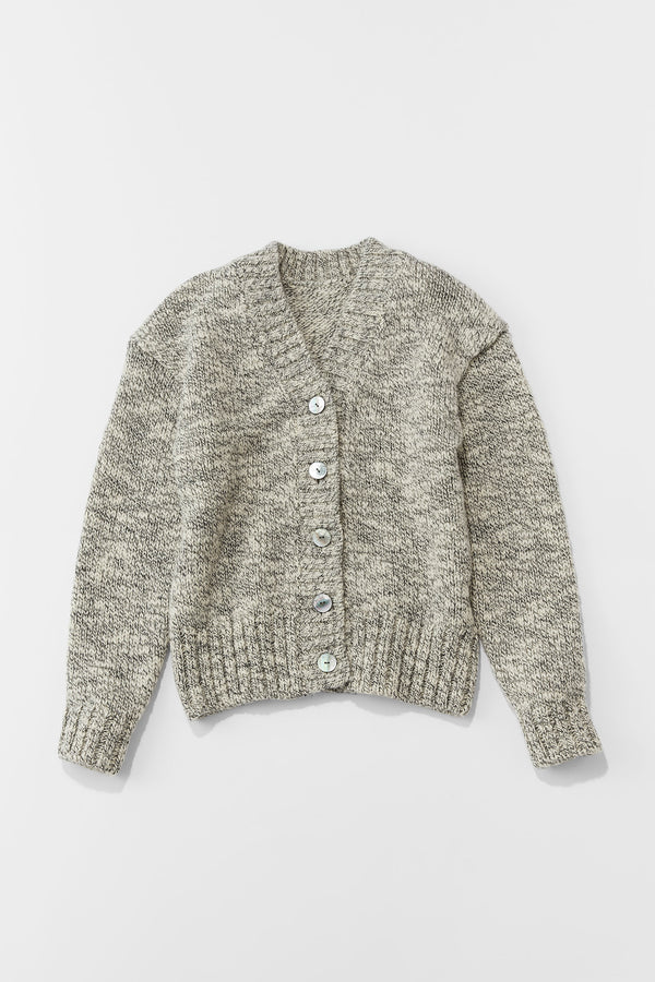 【PRE ORDER】Melange cardigan（Grey）