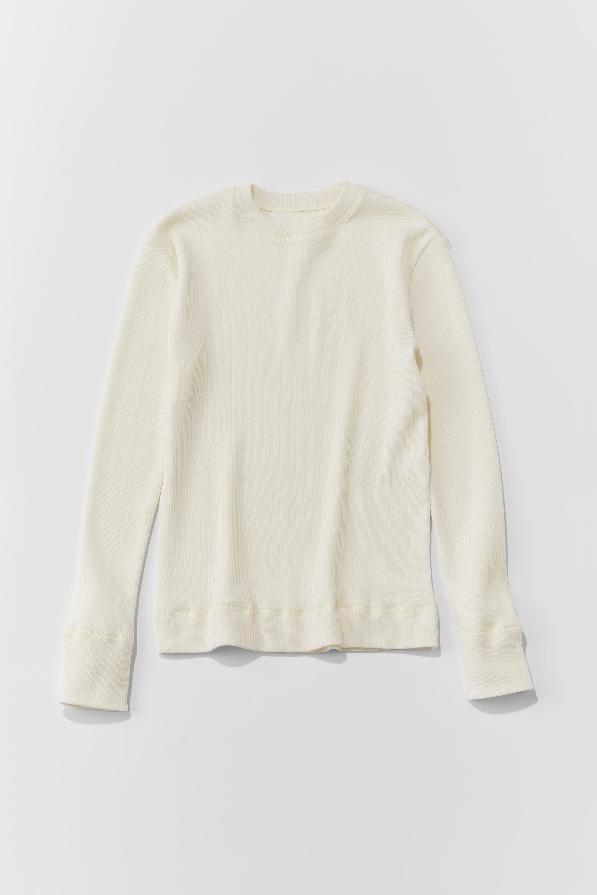 Skin Crewneck knit（Argile）