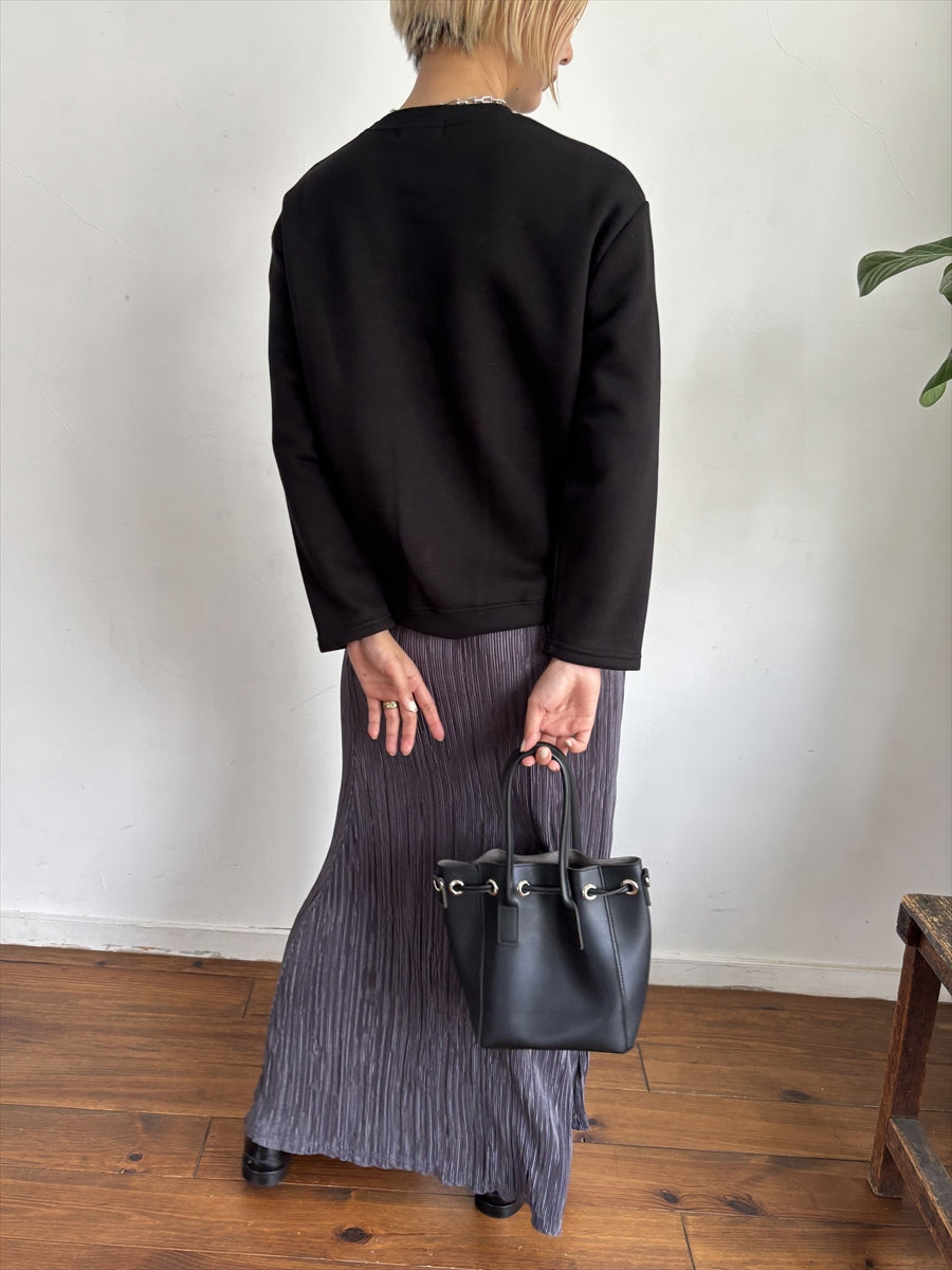 シャーリングロングスカート