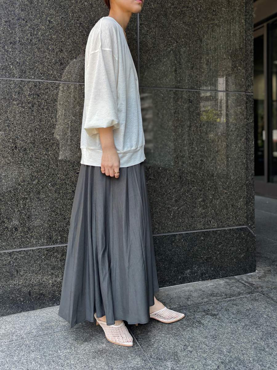梨地カーディガン