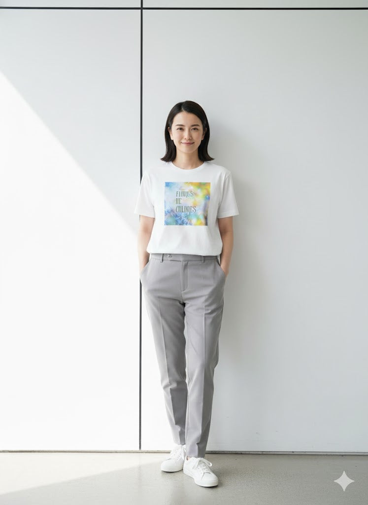 オリジナルプリントTシャツ ＜Flores de Colores＞