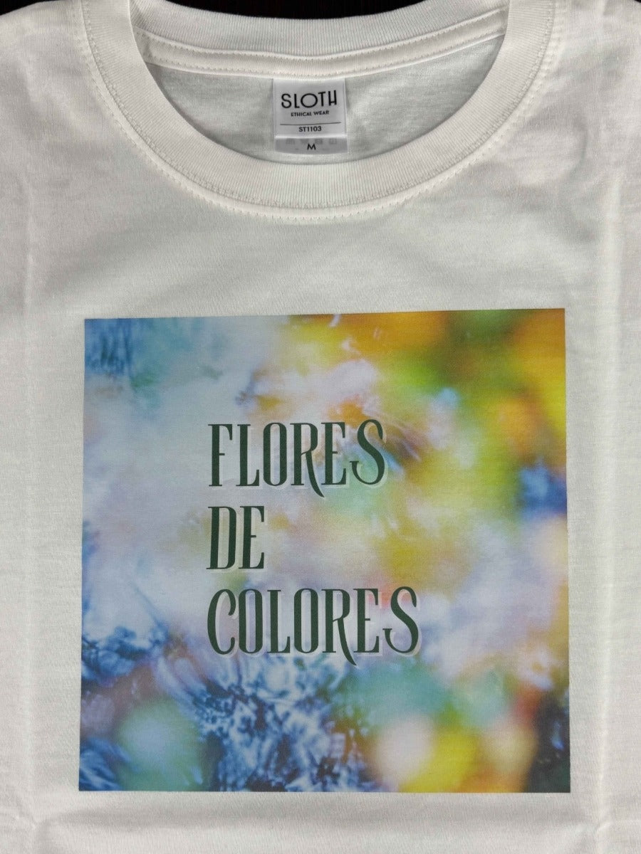 オリジナルプリントTシャツ ＜Flores de Colores＞