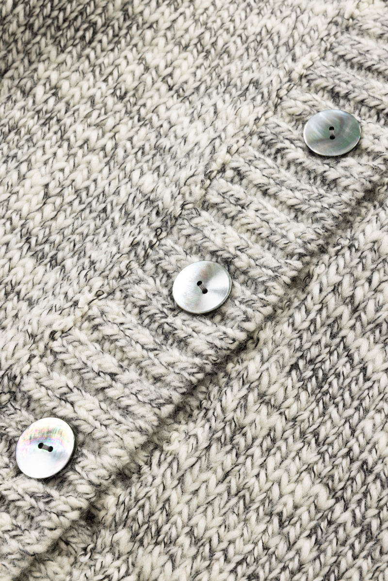 【PRE ORDER】Melange cardigan（Grey）