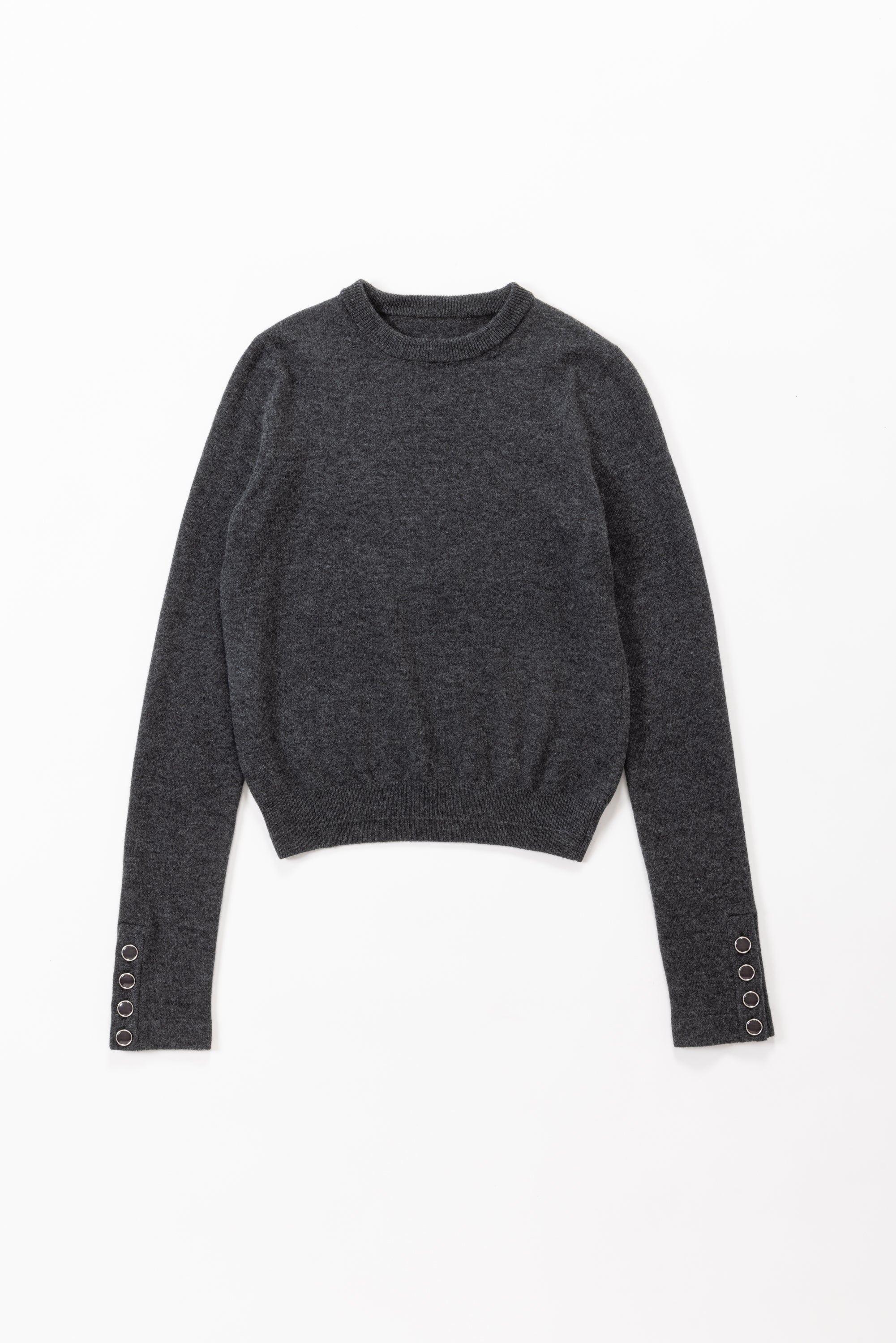 Long sleeve knit（Dark Grey）