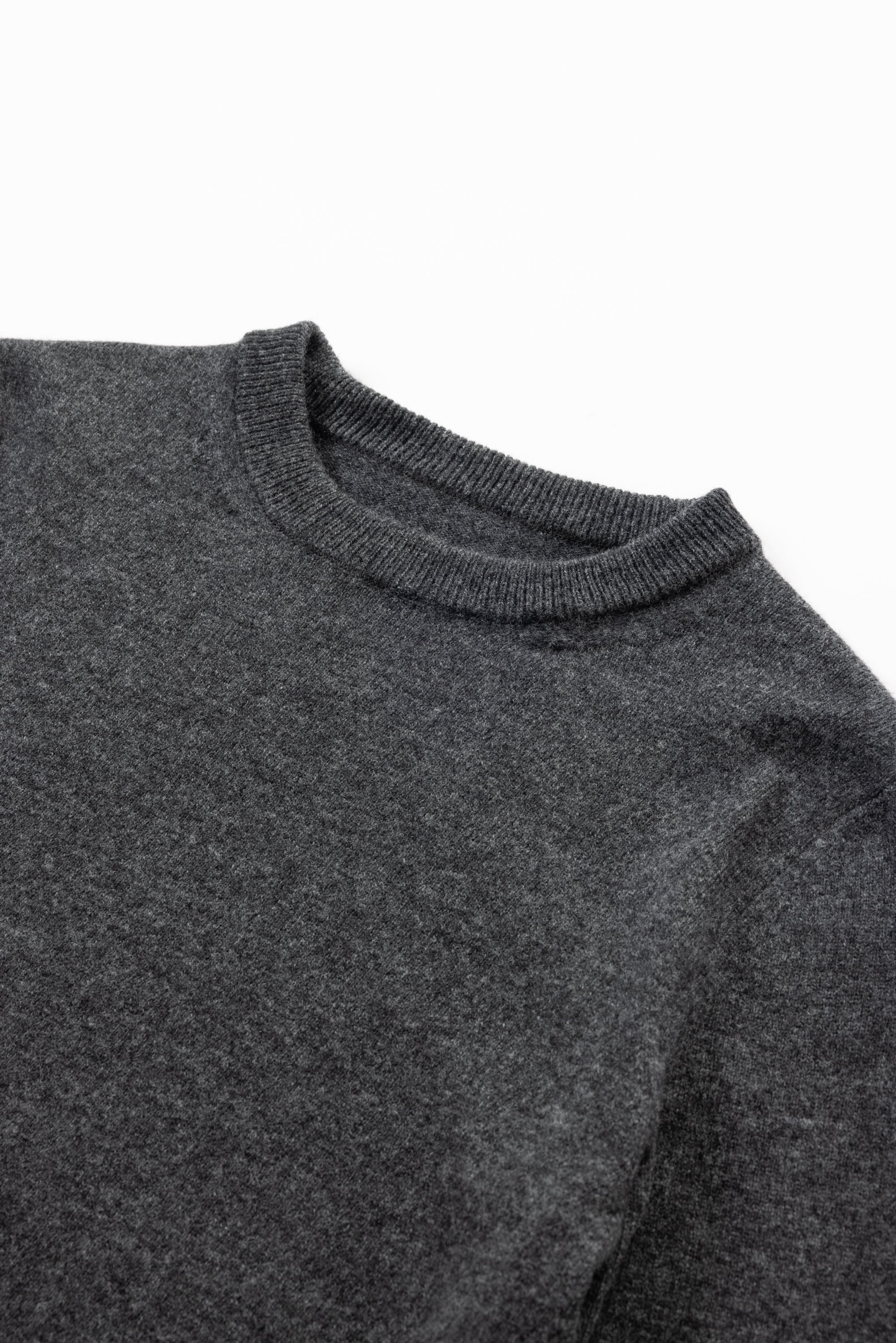 Long sleeve knit（Dark Grey）