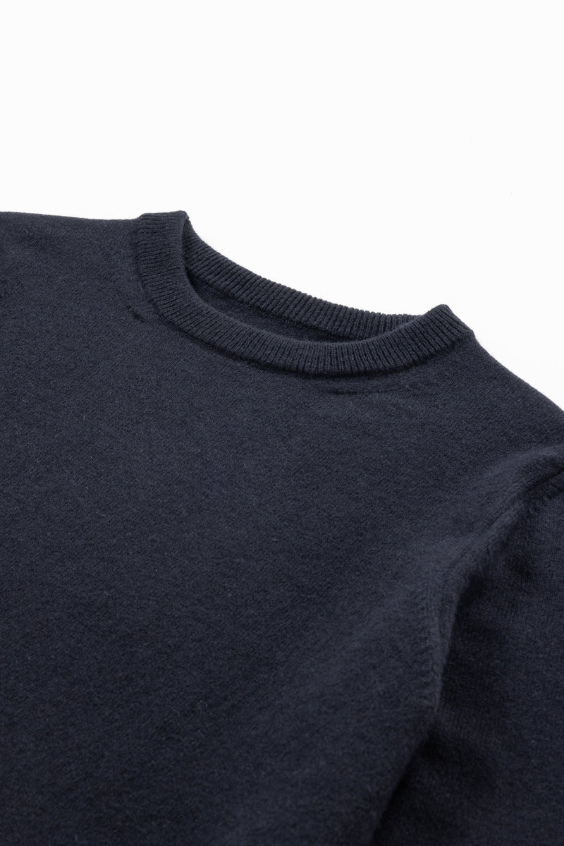 【PRE ORDER】Long Sleeve knit（Navy）