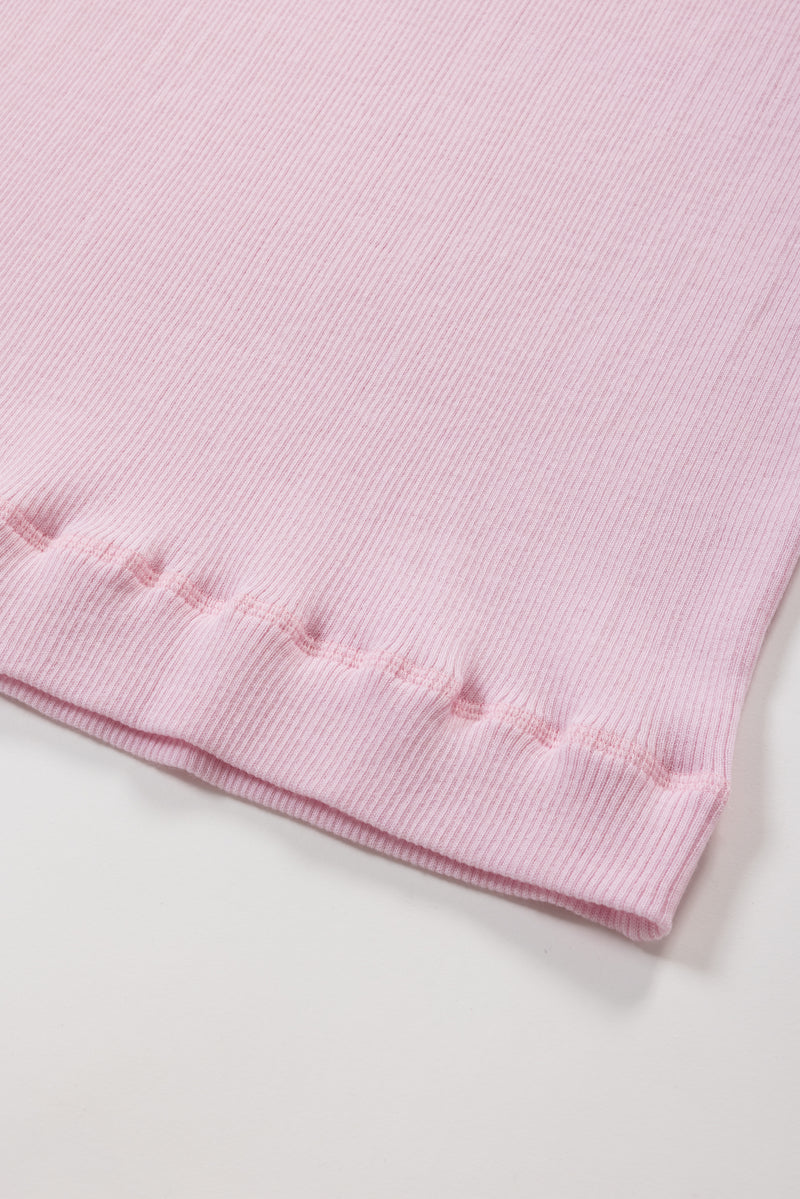 【PRE ORDER】Skin Crewneck knit（Shell Pink）