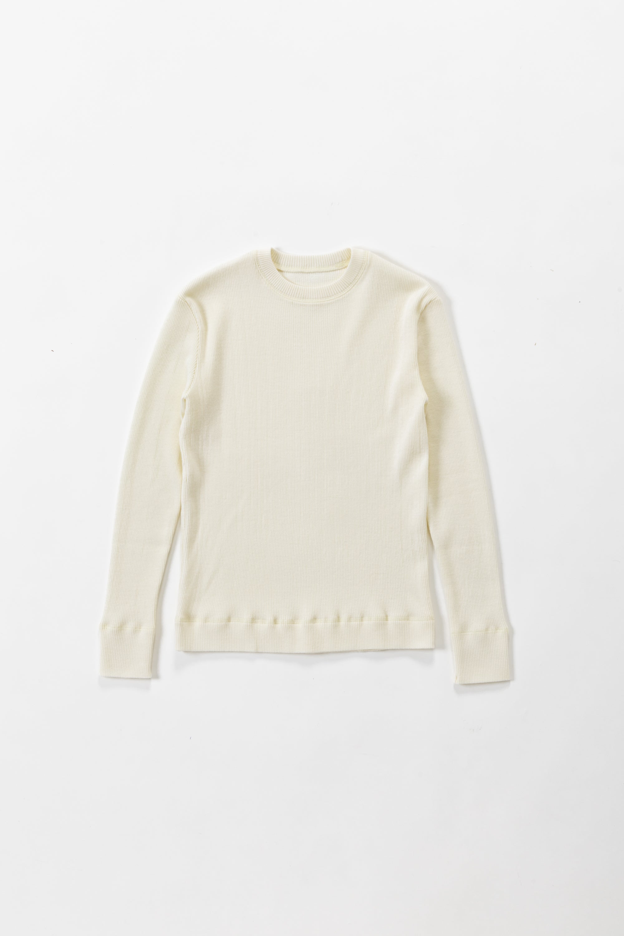 Skin Crewneck knit（Argile）