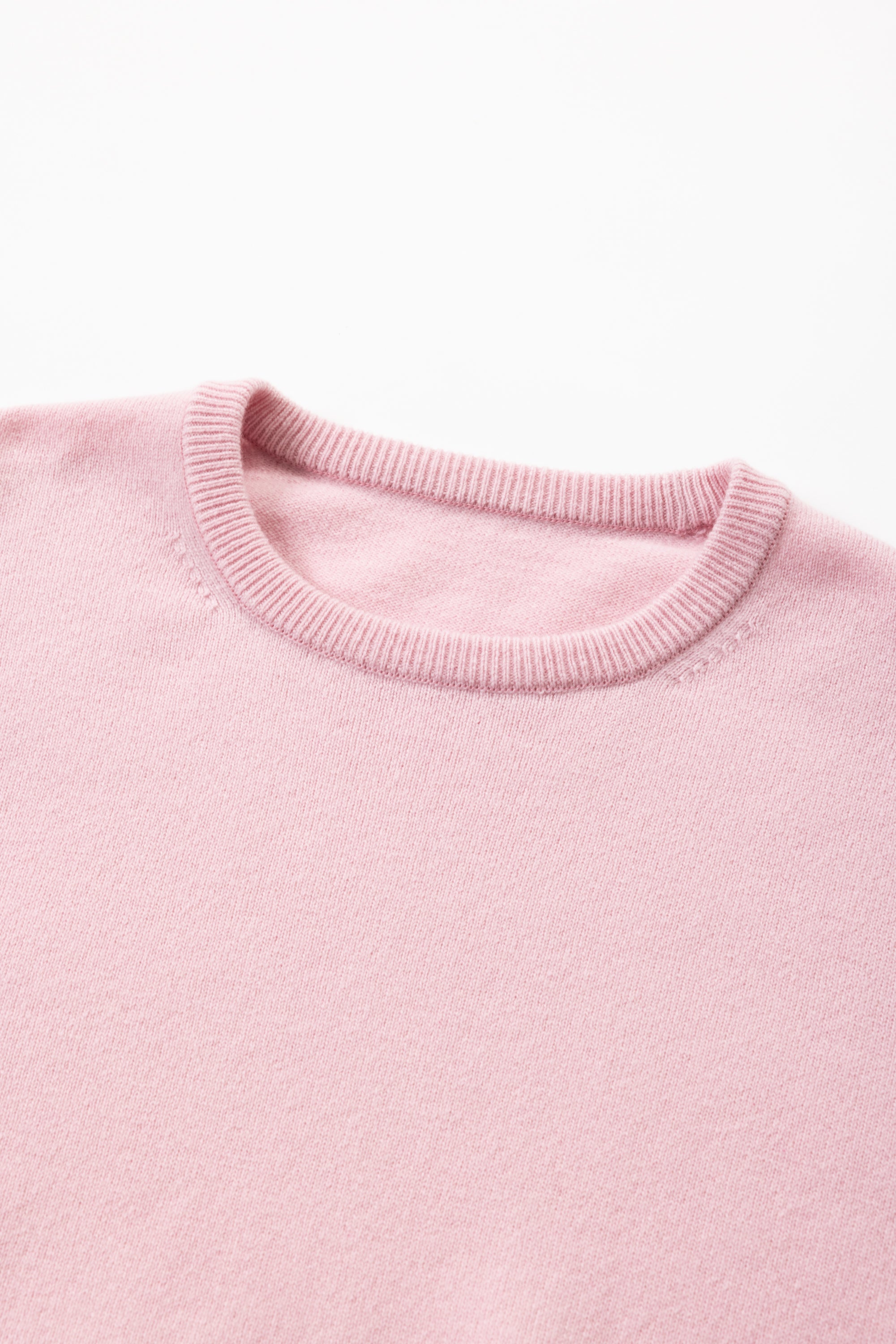 Cashmere Boys knit（Shell Pink）