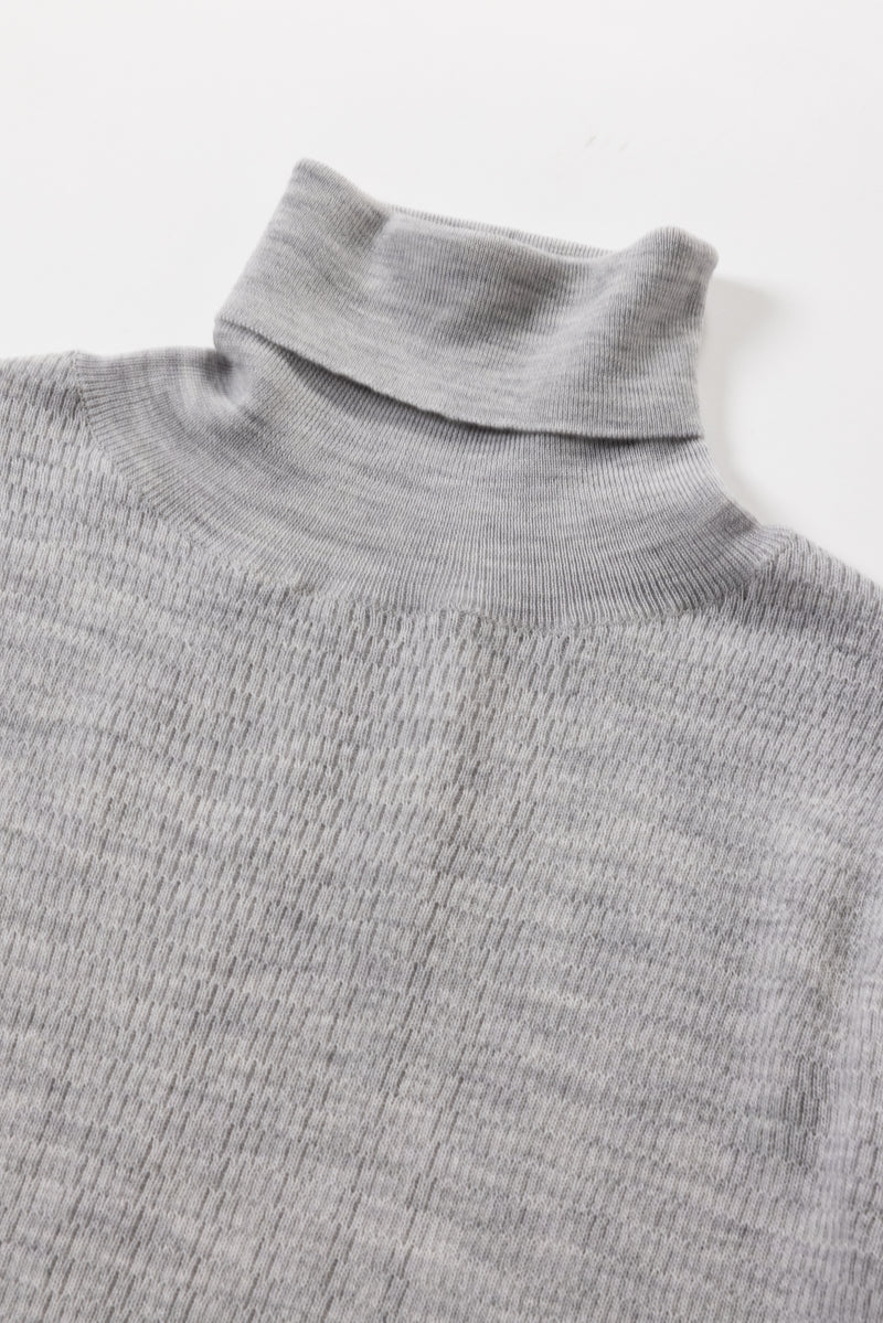 【PRE ORDER】Skin Turtle knit（Grey）