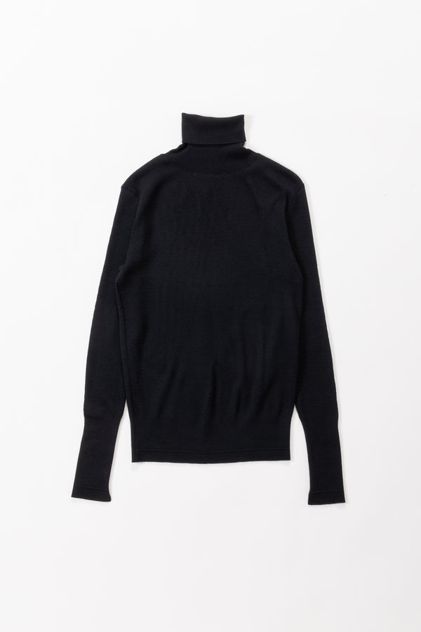 【PRE ORDER】Skin Turtle knit（Black）