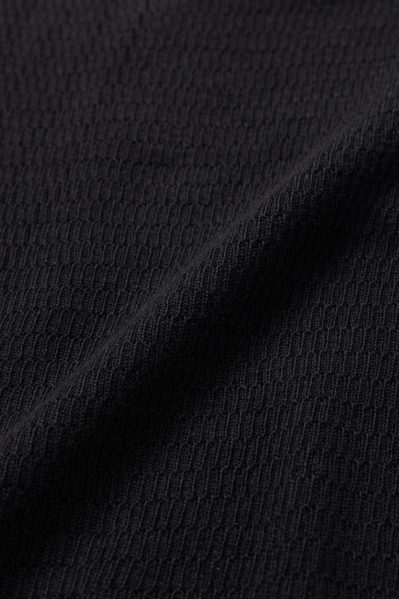 【PRE ORDER】Skin Turtle knit（Black）