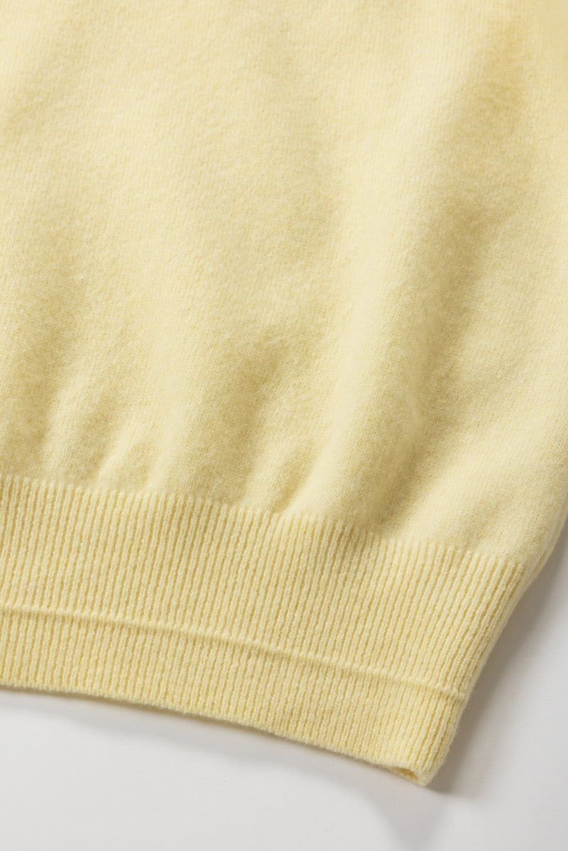 【PRE ORDER】Polo knit（Citron）