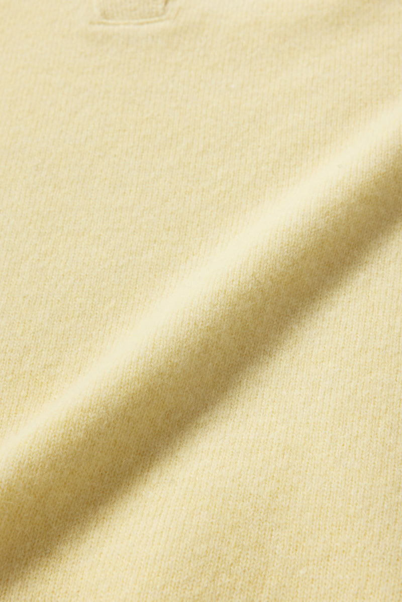 【PRE ORDER】Polo knit（Citron）