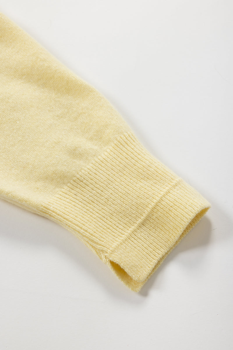 【PRE ORDER】Polo knit（Citron）