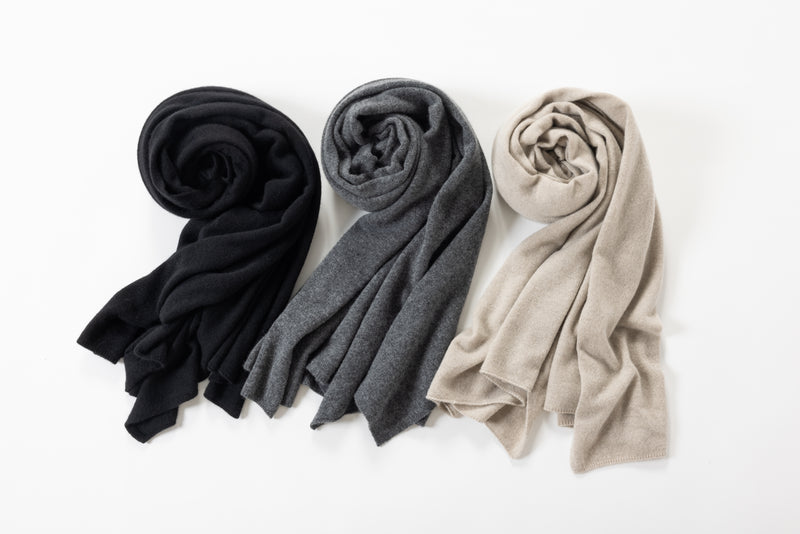 【PRE ORDER】Cashmere stalls（Black）