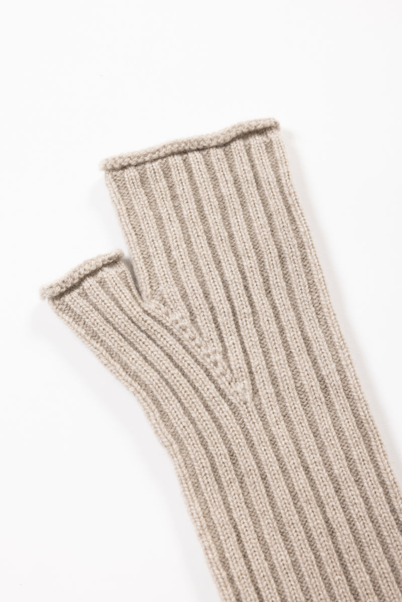 【PRE ORDER】Cashmer gloves（Light Grey）