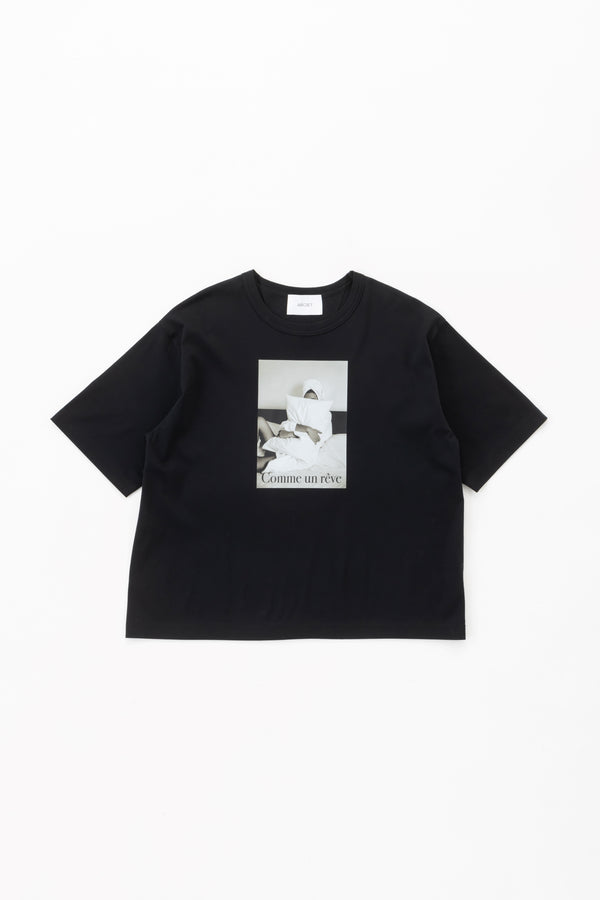 print t-shirt   lady (Black)