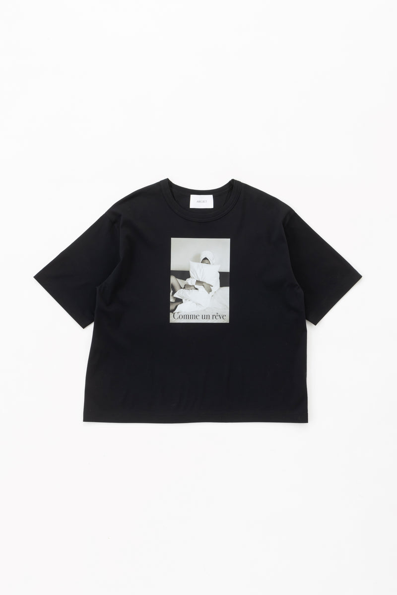 print t-shirt   lady (Black)