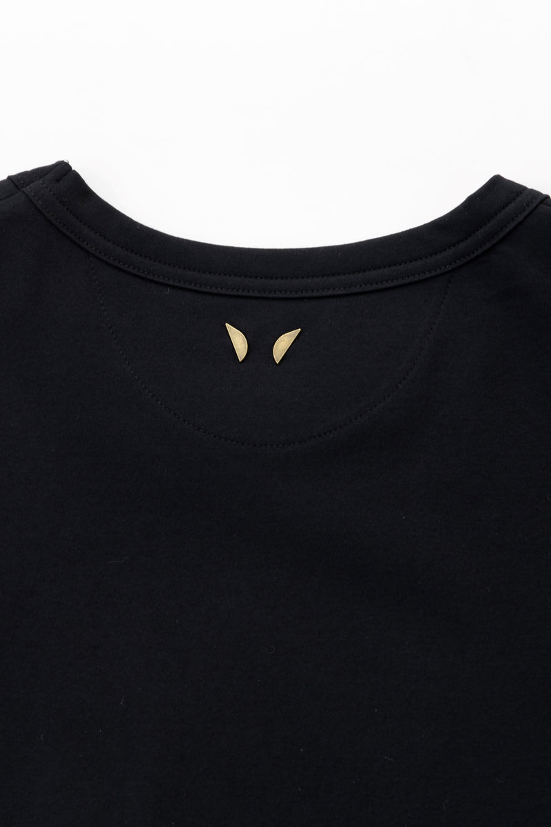 print t-shirt   cat (Black)