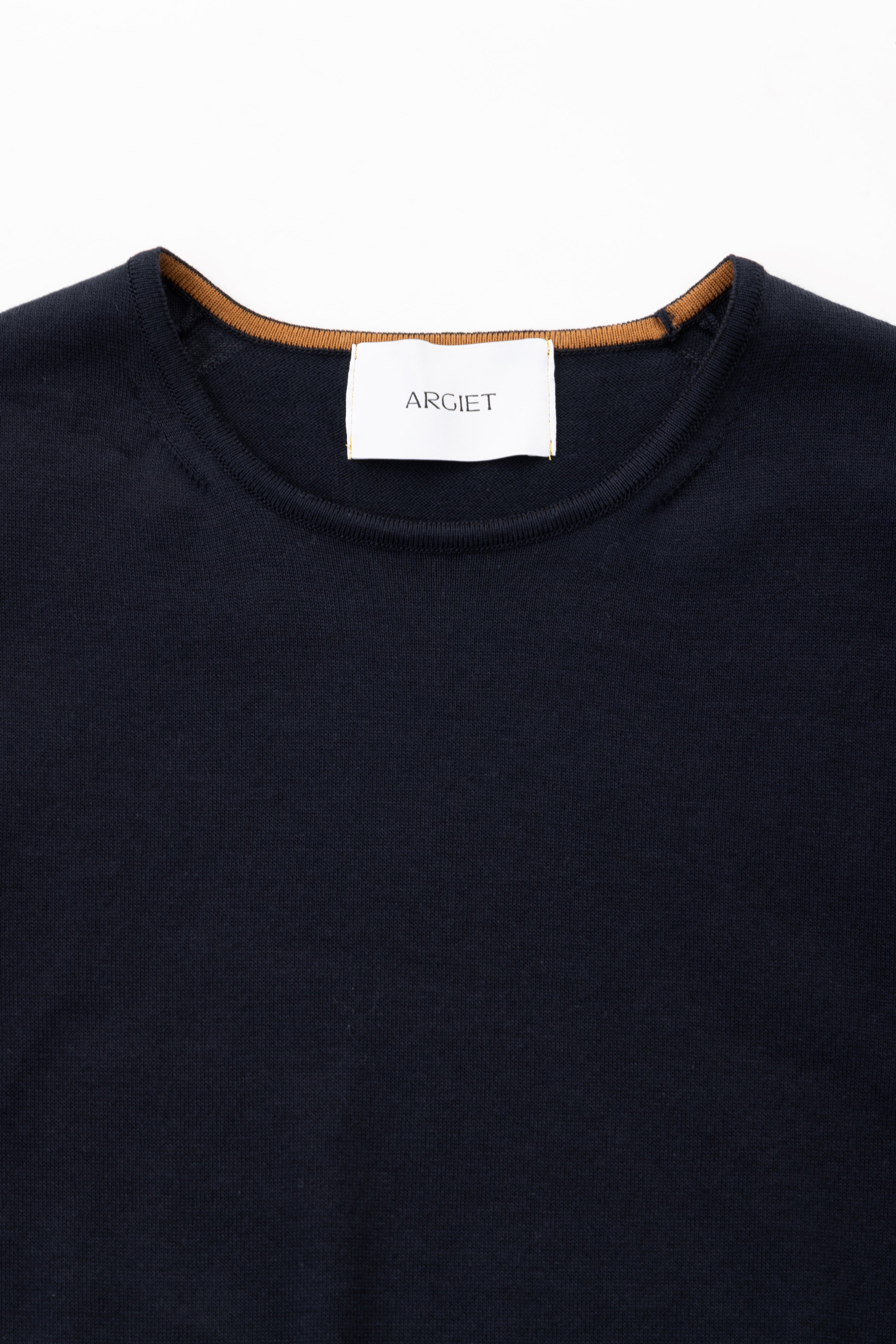 クルーネックニット(ネイビー)