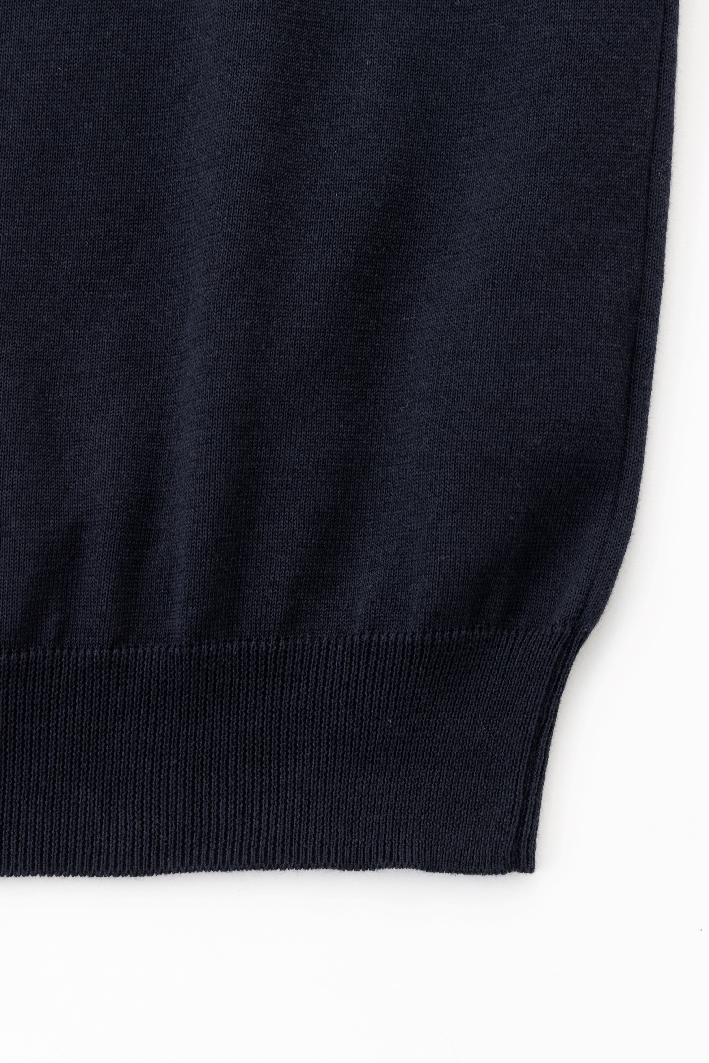 クルーネックニット(ネイビー)