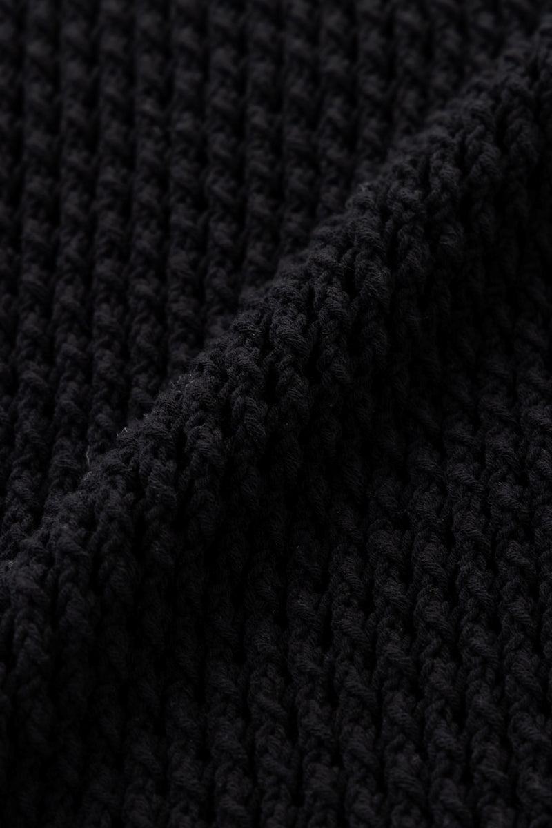 mesh knit (Black)