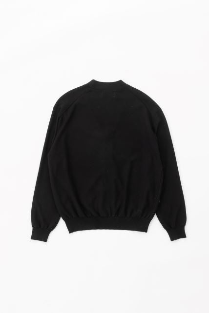 2way cotton cardigan (Black)