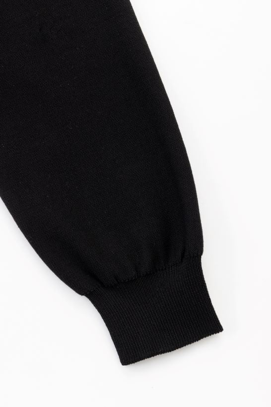 2way cotton cardigan (Black)