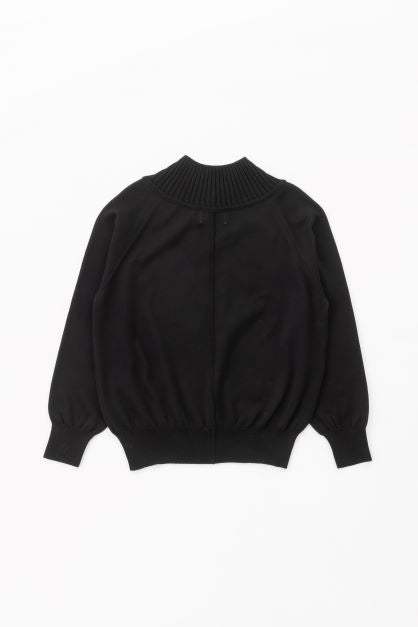 over rib knit (Black)