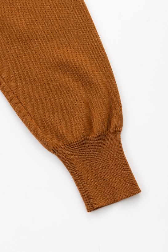 over rib knit (Terracotta)
