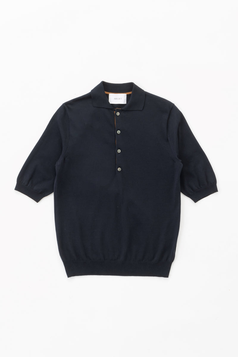 polo knit (Navy)