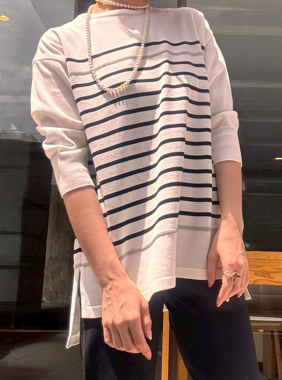 ボーダーチュニック