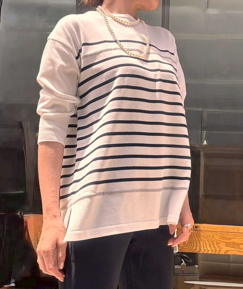 ボーダーチュニック