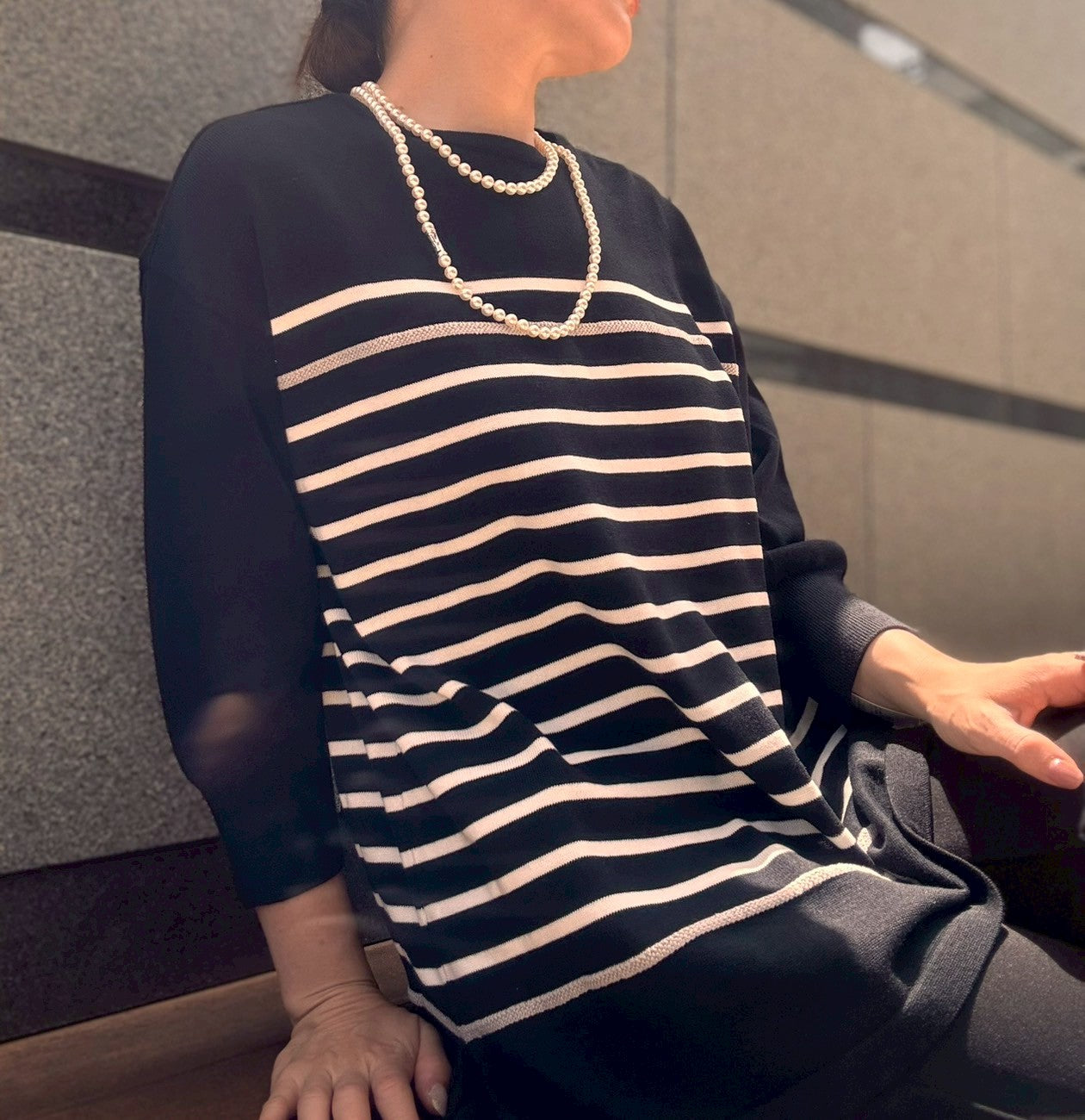 ボーダーチュニック