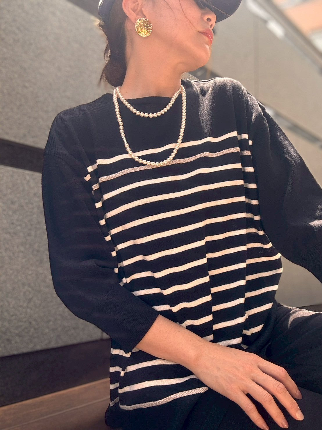 ボーダーチュニック