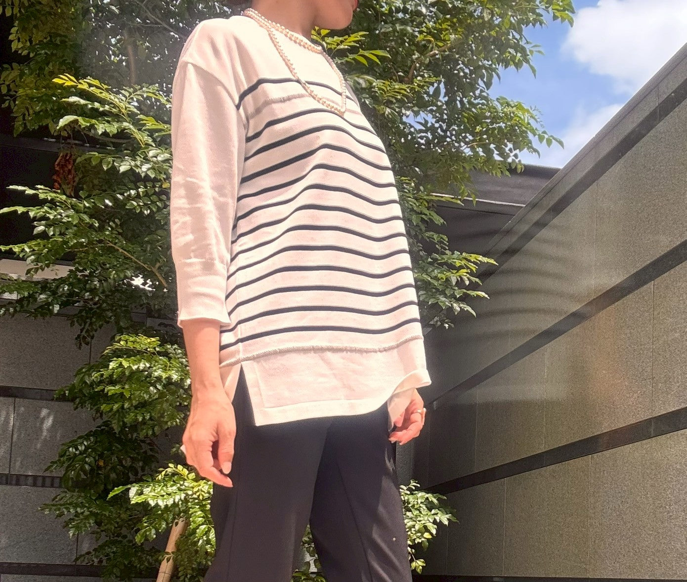 ボーダーチュニック