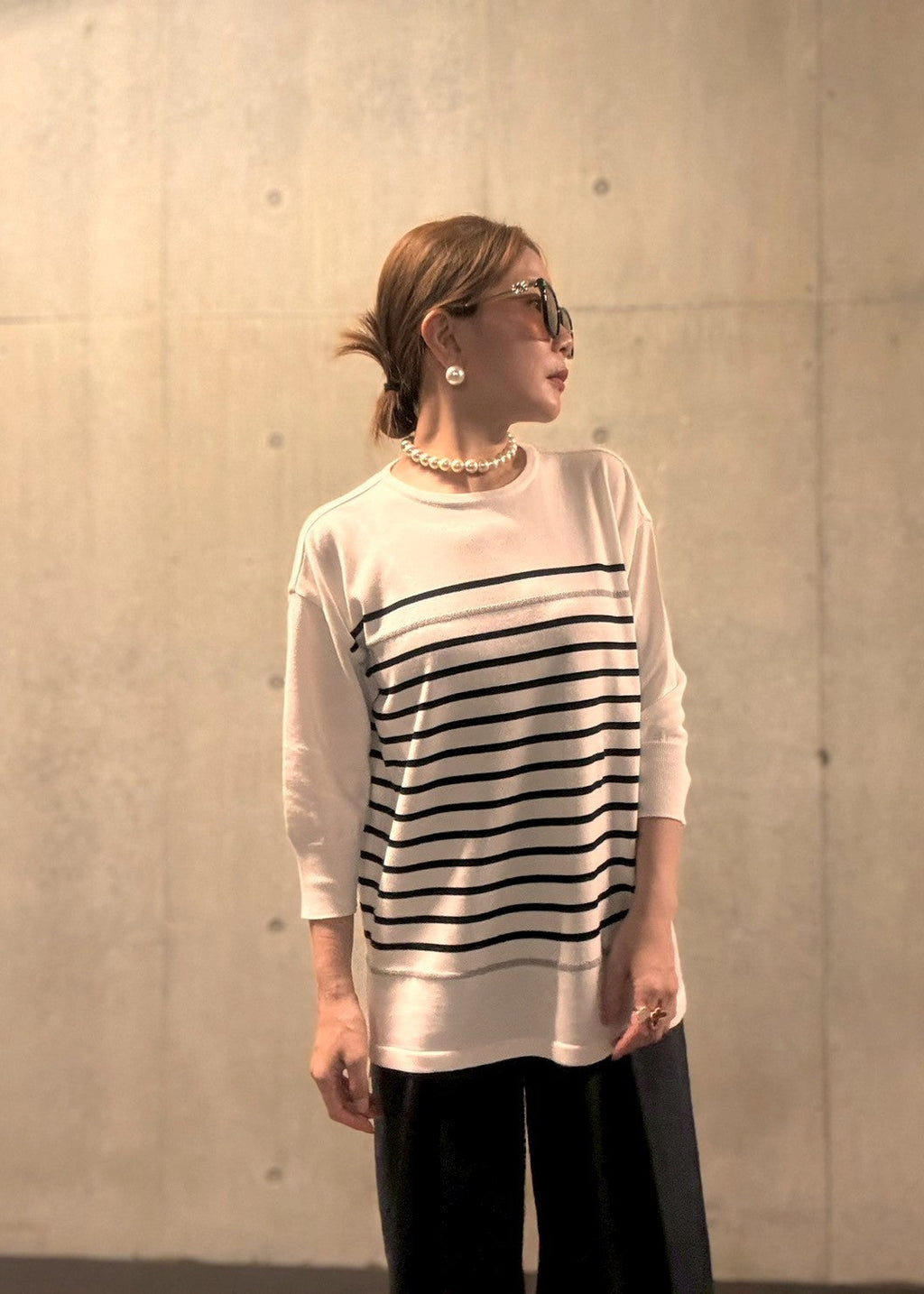 ボーダーチュニック