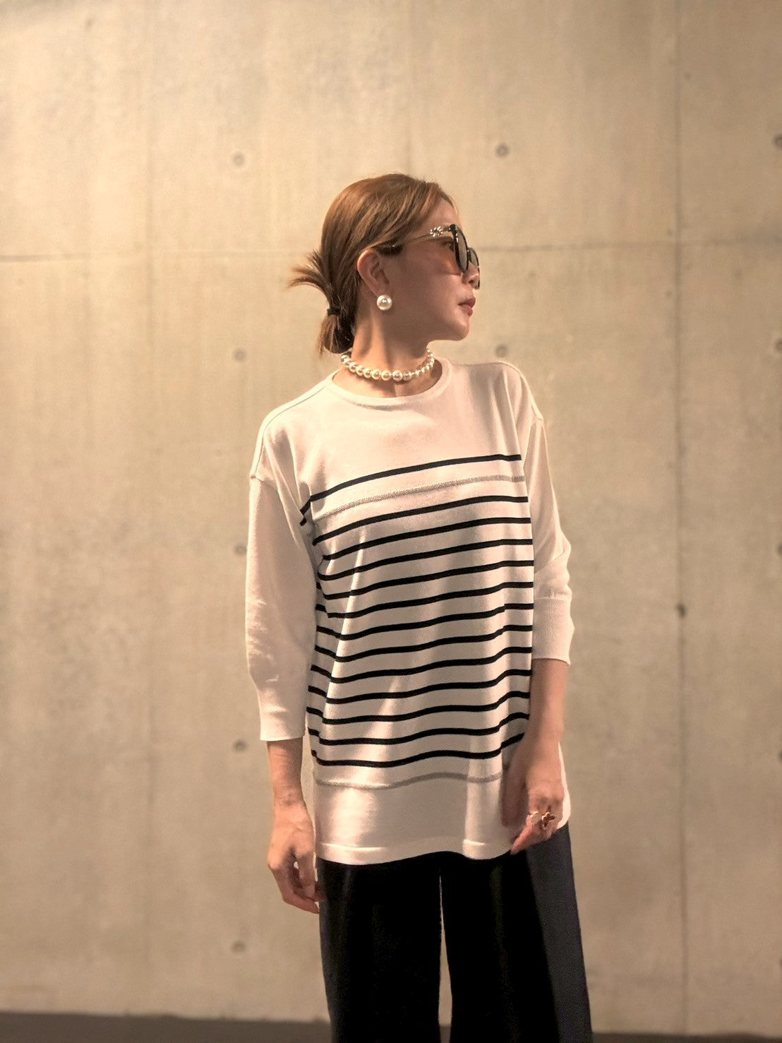 ボーダーチュニック