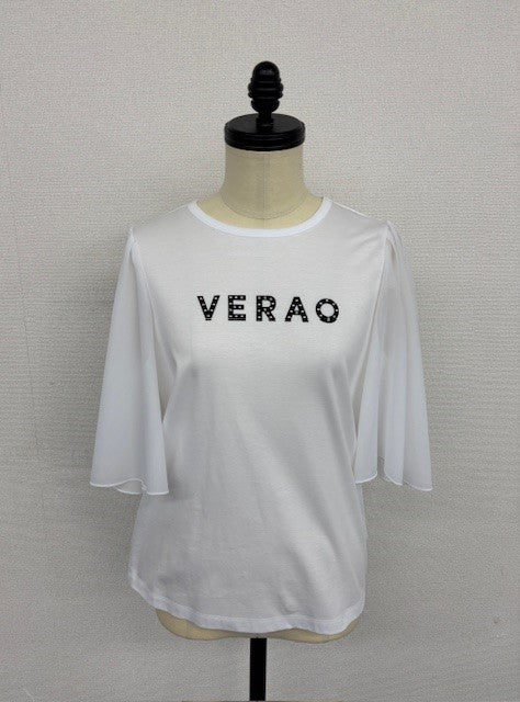 フレアー袖Tシャツ